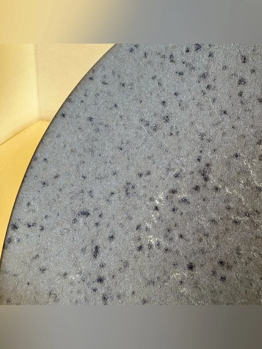 RARE Crate Barrel Craft Indigo Stoneware Coupe Salad Plate 8.5
